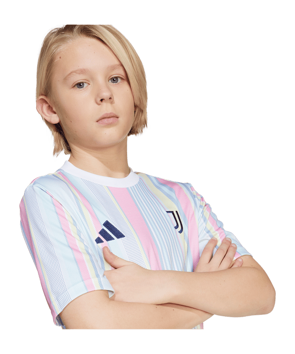 adidas Juventus Turin Prematch Trikot Kids Weiß - weiss
