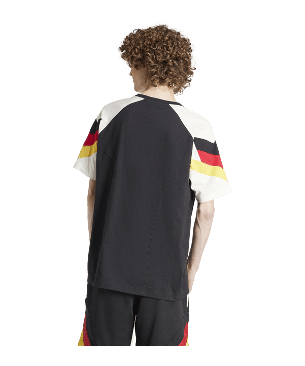 adidas Originals DFB Deutschland T-Shirt EM 2024 Schwarz - schwarz