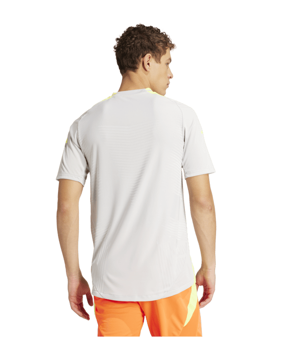 adidas Tiro 24 Pro Training Trikot Grau Gelb - grau