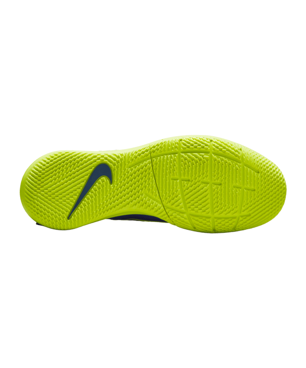 Nike Jr Mercurial Vapor XIV Recharge Academy IC Kids Blau Gelb F474 - lila