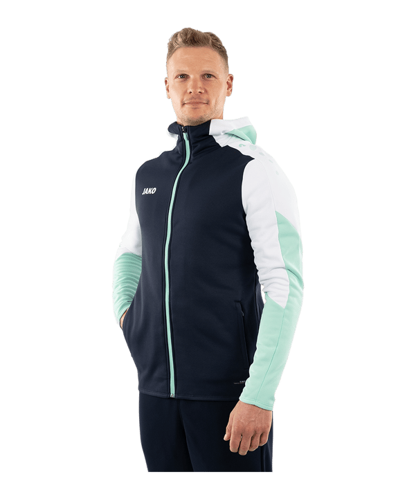 JAKO Dynamic Kapuzenjacke Blau F915 - blau