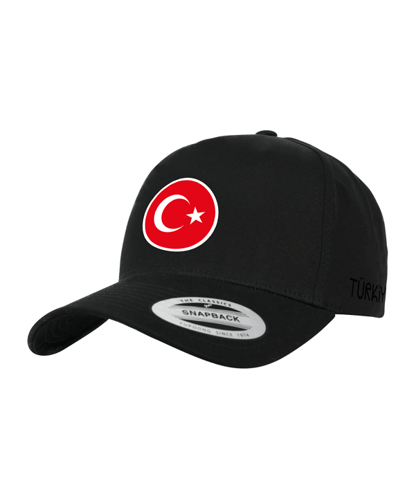 Türkei TFF Türkiye Black Series Cap Schwarz - schwarz