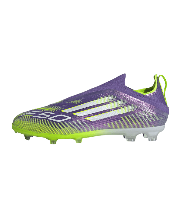adidas F50 Pro Elite LL FG Radiant Blaze Kids Lila - lila