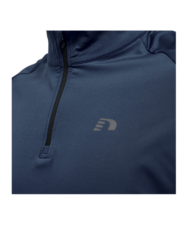 Newline Core HalfZip Sweatshirt Running Blau F1009 - blau