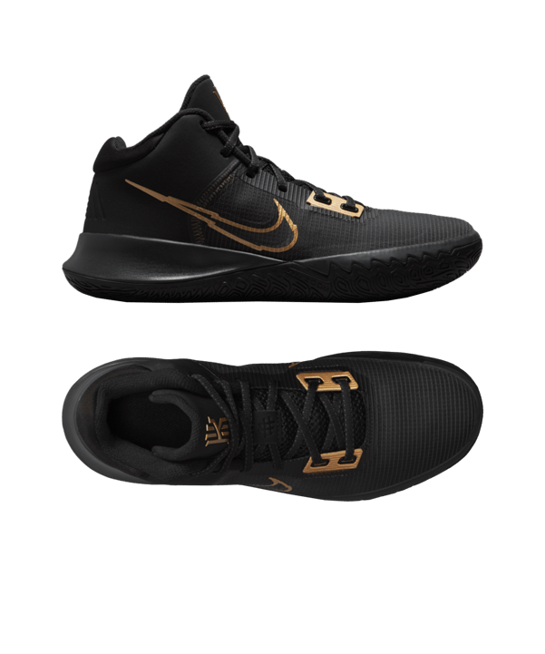 Nike Kyrie Flytrap IV Schwarz Gold F005 - schwarz
