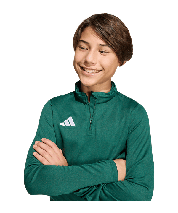 adidas Entrada 26 Training Sweatshirt Kids Grün - gruen