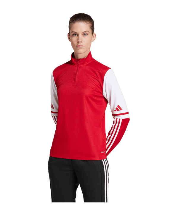 adidas Squadra 25 HalfZip Sweatshirt Damen Rot - rot