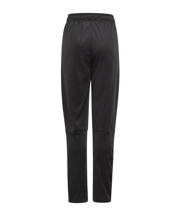 adidas Team Trainingsanzug Kids Schwarz Weiss - schwarz