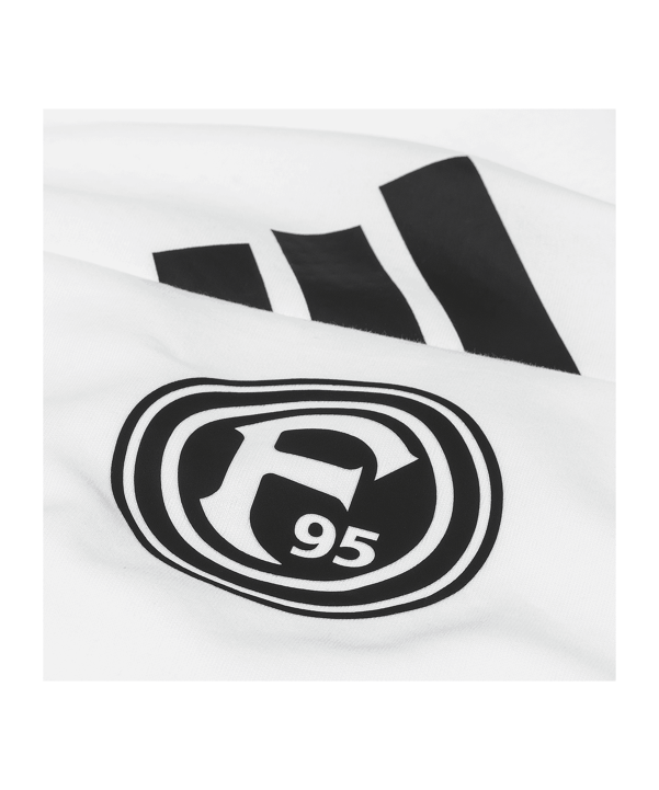 adidas Fortuna Düsseldorf Heinrich-Heine-Allee Hoody Wit - wit