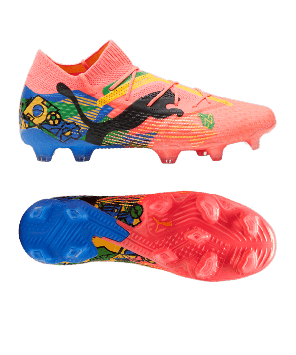 PUMA FUTURE 7 Ultimate FG/AG NJR COPA Pink Schwarz F01 - pink