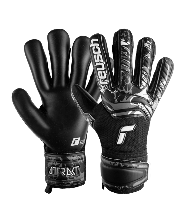 Reusch Attrakt Infinity Torwarthandschuhe Schwarz F7700 - schwarz