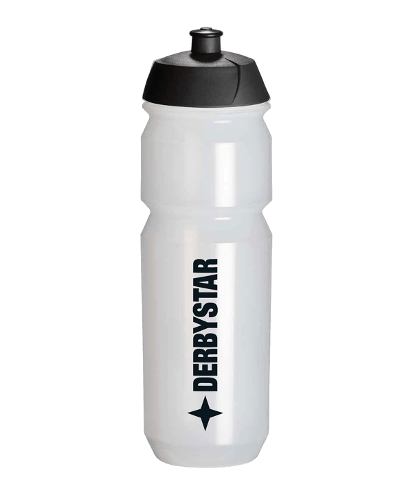 Derbystar Zuckerrohr Trinkflasche 700 ml Transparent - weiss