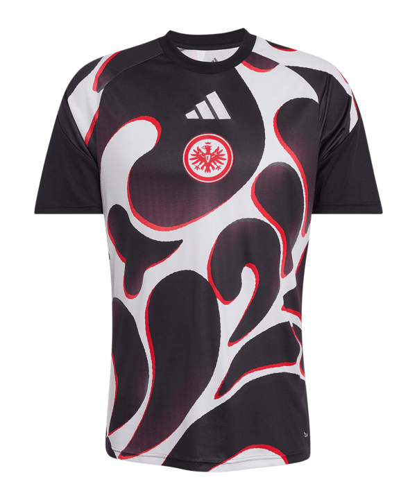 adidas Eintracht Frankfurt Pre Match Maillot 2026/2027 Noir - noir