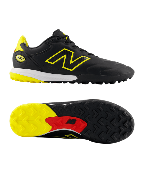 New Balance 442 Elite v3 TF Live Wire Schwarz - schwarz