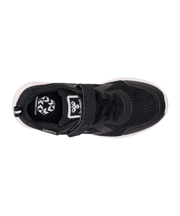 Hummel Actus Tex Recycled Sneaker Kids Schwarz F2001 - schwarz