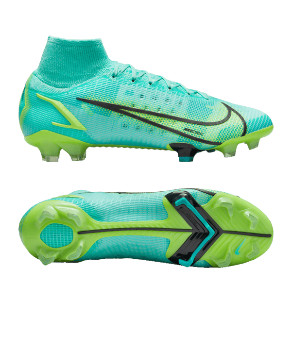 Nike Mercurial Superfly VIII Impulse Elite FG Türkis F403 - tuerkis