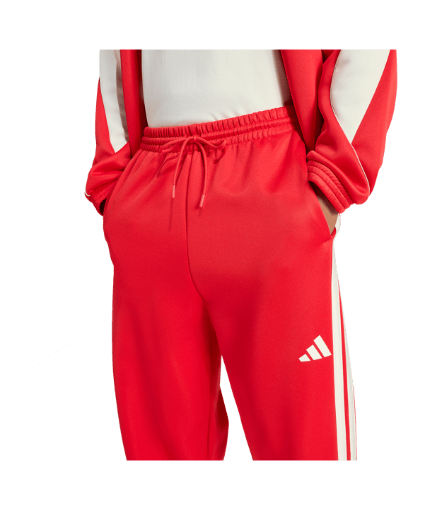 adidas Stadium Track Hose Rot - rot