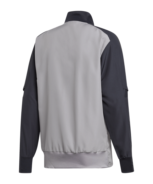 adidas FC Bayern München UCL Präsentationsjacke - grau