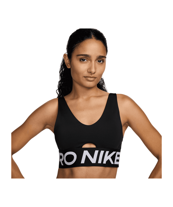 Nike Indy Plunge Bold Sport-BH Damen F010 - schwarz