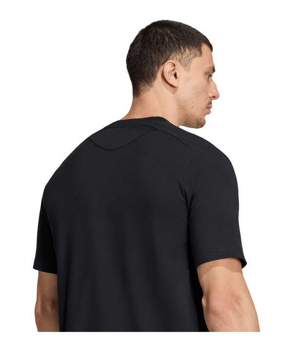 adidas RC Lens Tiro Travel T-Shirt Schwarz