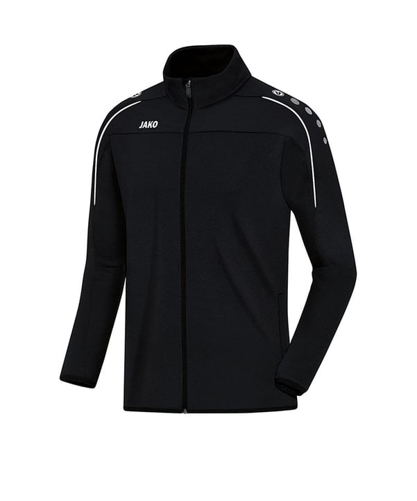 JAKO Classico Trainingsjacke Kids Schwarz F08 - schwarz