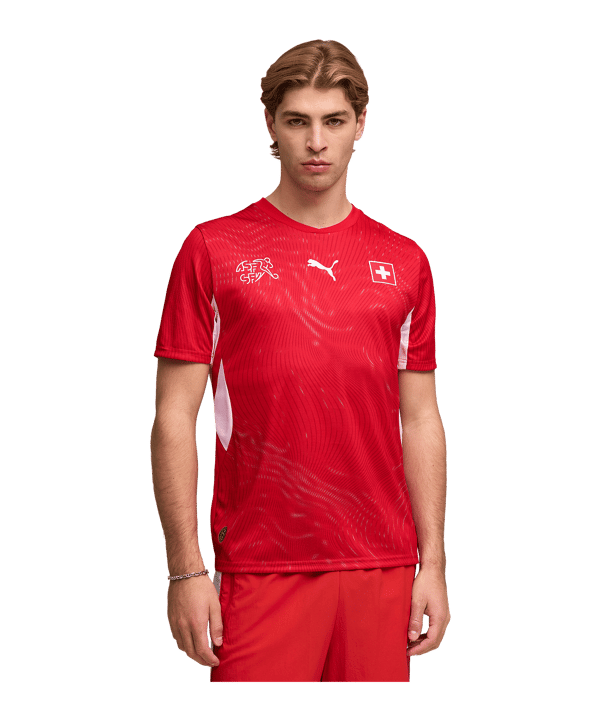 PUMA SFV Schweiz Replica Trikot Home WM 2026 Rot F01 - rot