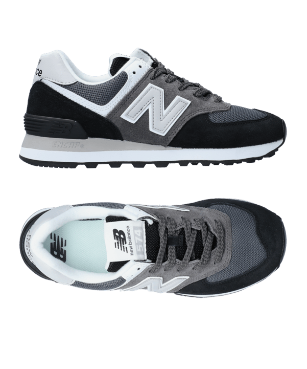New Balance 574 Damen Schwarz FVI1 - schwarz