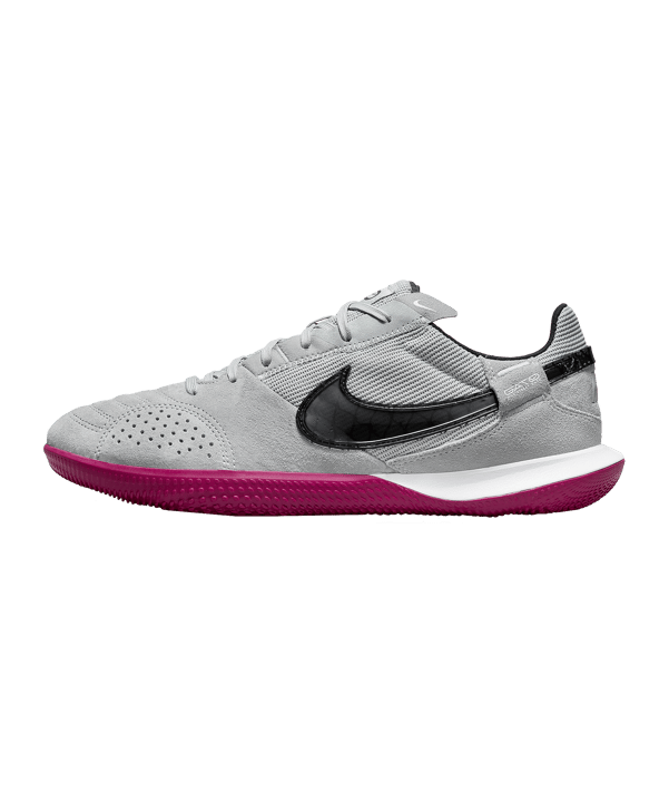 Nike Streetgato IC Halle Grau Braun Weiss F021 - grau