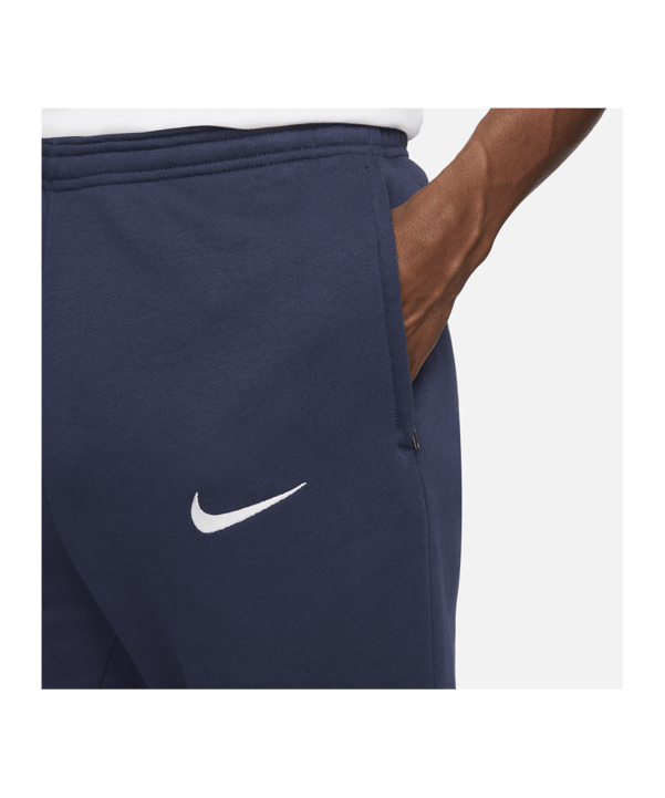 Nike Park 20 Fleece Jogginghose Blau Weiss F451 - blau