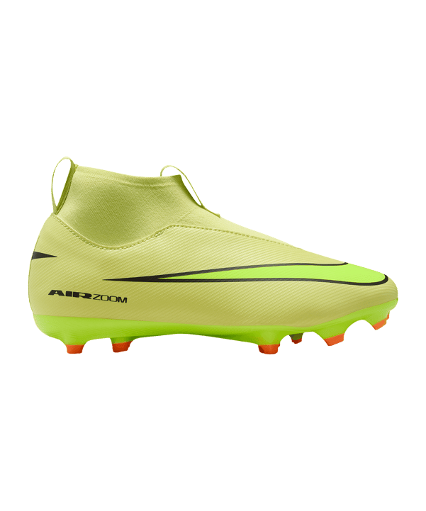 Nike Jr Air Zoom Mercurial Superfly X Academy FG/MG Max Voltage Kids Gelb F300 - gelb
