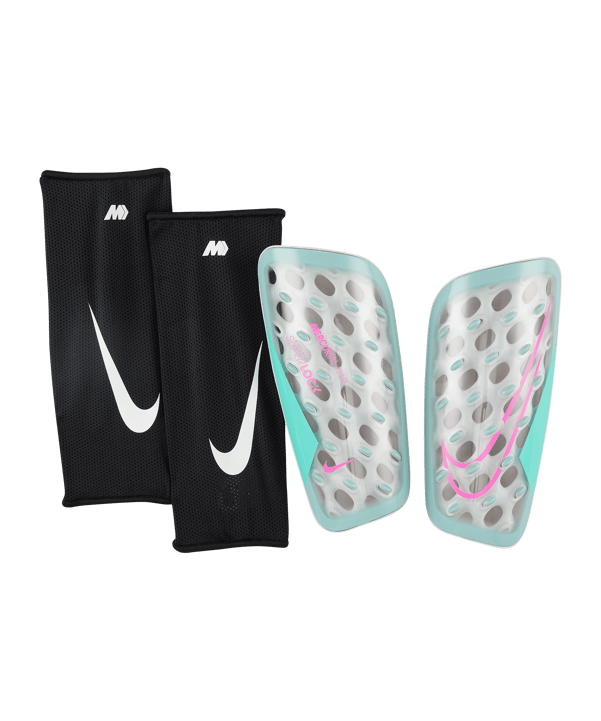 Nike Mercurial FlyLite SuperLock Schienbeinschoner Blau F395 - blau