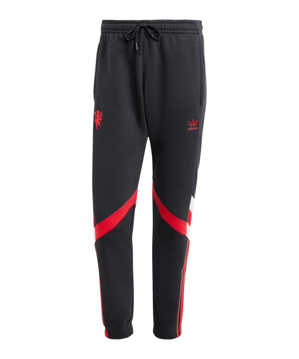 adidas Originals Manchester United Trainingshose Schwarz - schwarz