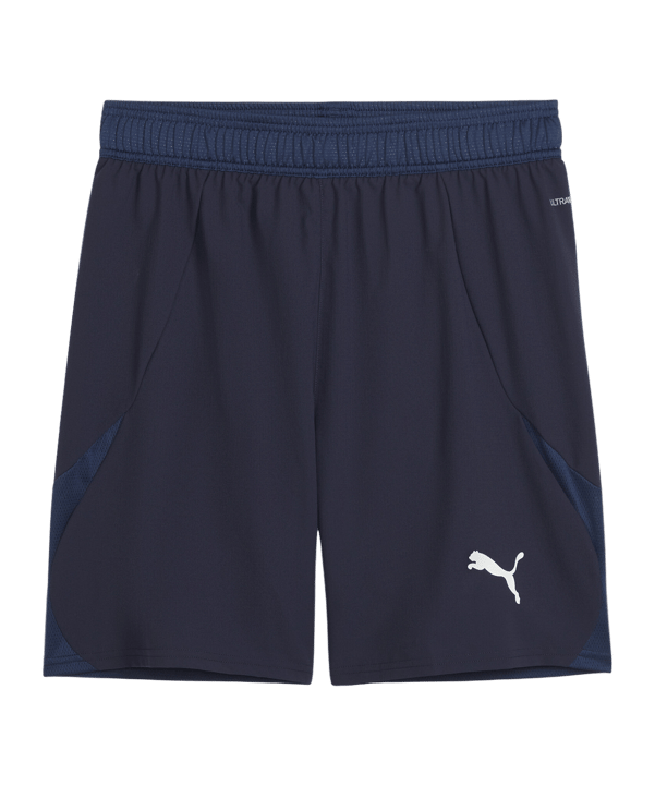 PUMA teamFINAL Short Blau Weiss Blau F06 - blau