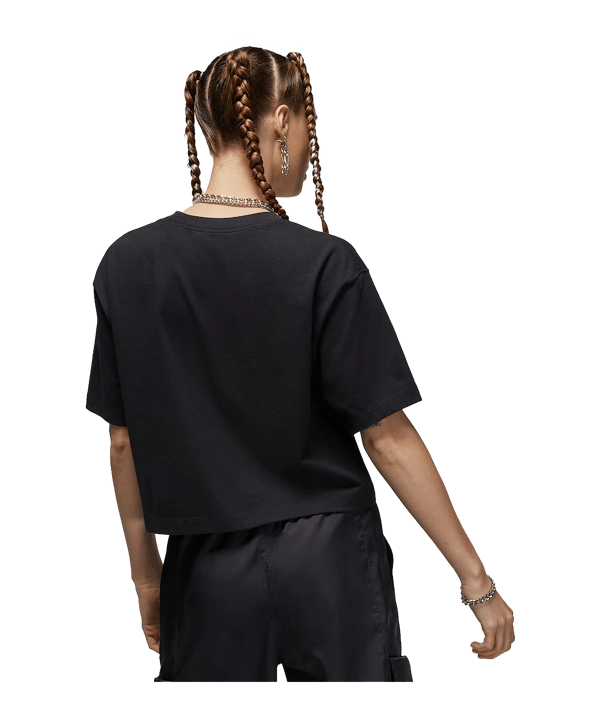 Jordan Essential Boxy T-Shirt Damen Schwarz F010 - schwarz
