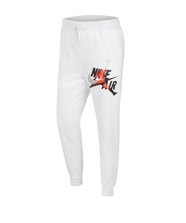 Jordan Jumpman Classics Fleece Hose lang F100 - weiss
