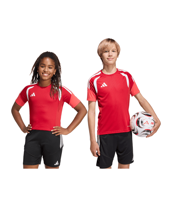 adidas Tiro 26 Competition Trainingsshirt Kids Rot - rot