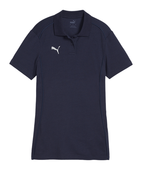 PUMA teamFINAL Casuals Poloshirt Damen Blau F06 - blau