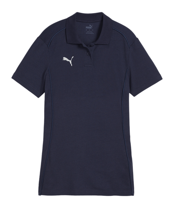 PUMA teamFINAL Casuals Poloshirt Damen Blau F06 - blau