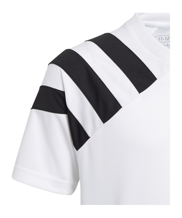 adidas Fortore 23 Trikot Kids Schwarz Weiss - weiss
