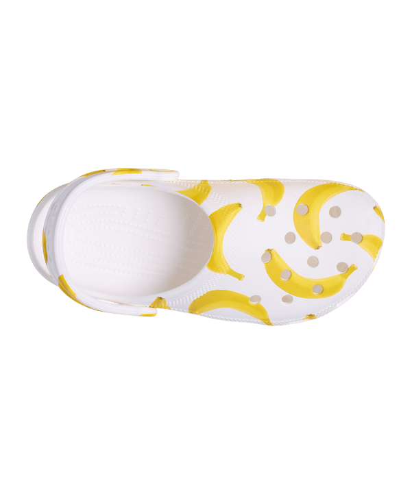 Crocs Classics Fresh Fruits Clog Badelatsche Gelb - gelb