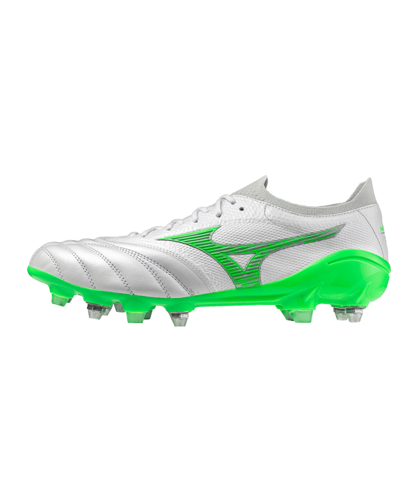 Mizuno Morelia Neo Beta Made In Japan Mix Frontier SG Weiß F37 - weiss