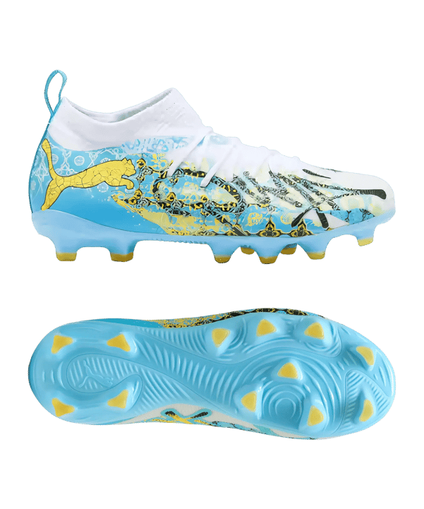 PUMA FUTURE 9 Match FG/AG Playmaker Enfants Blanc C01 - blanc