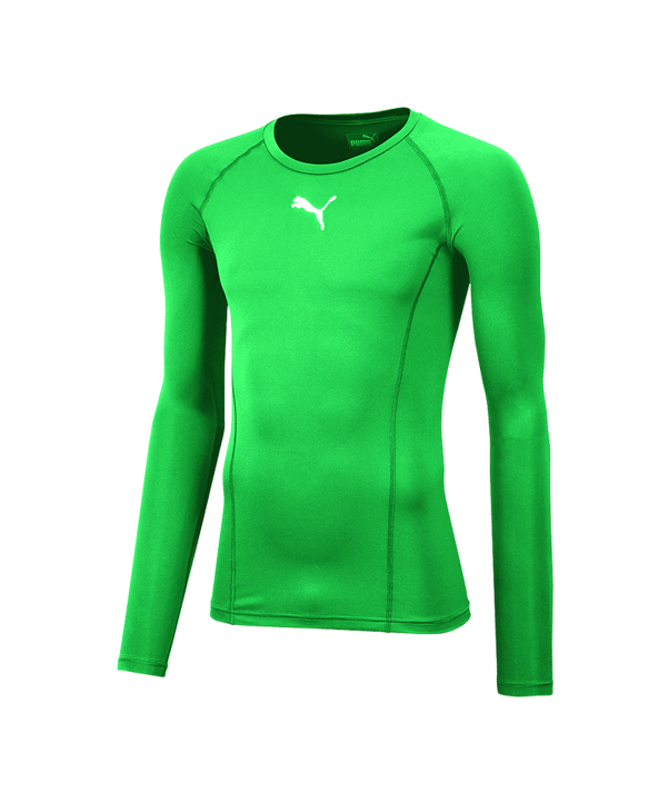 PUMA LIGA Baselayer Warm Longsleeve Kids F05 - gruen