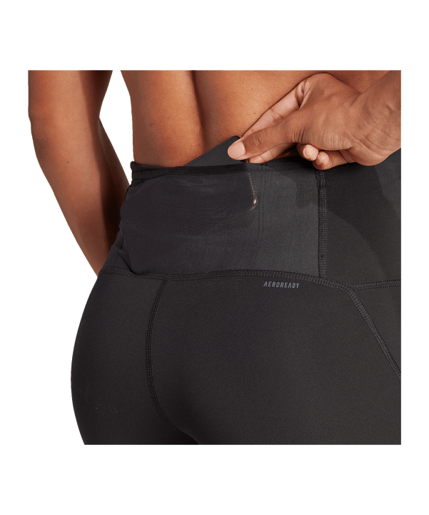 adidas Leggings Damen Schwarz - schwarz