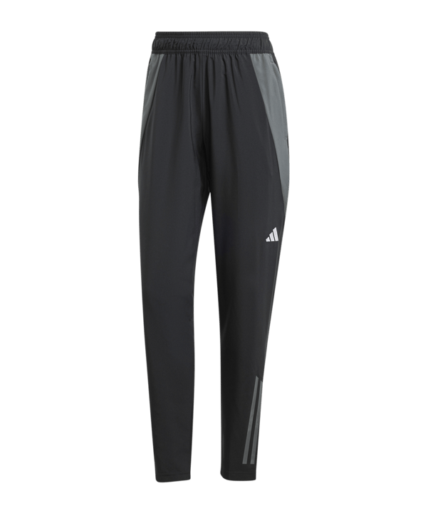 adidas Tiro 24 Competition Präsentationshose Damen Schwarz Grau - schwarz