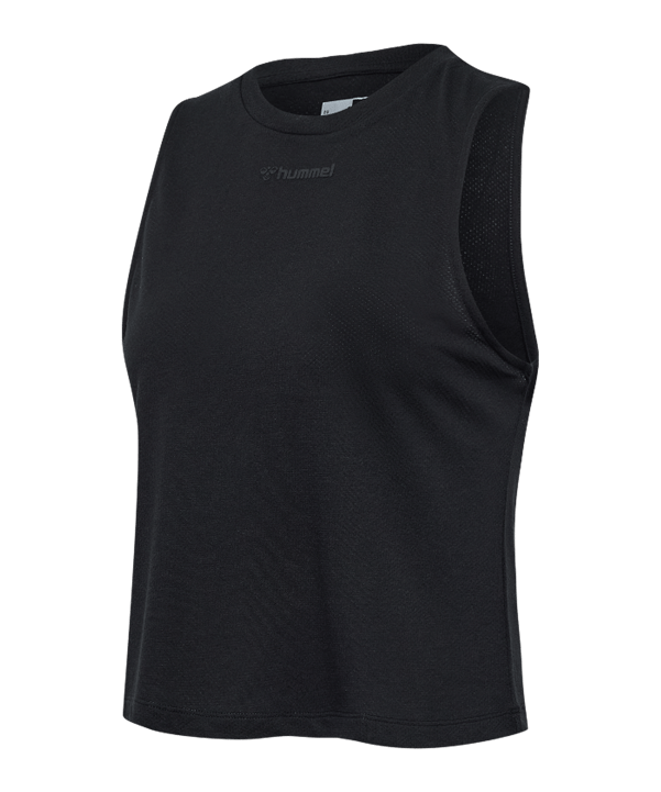 Hummel Mt Vanja Short Muscle Tanktop Damen Schwarz F2001 - schwarz