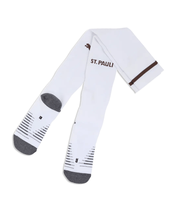 PUMA FC St. Pauli Replica Plain Calze da calcio Home Bianco C02 - bianco