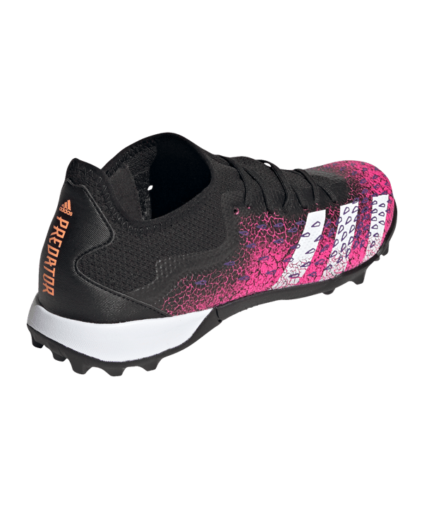adidas Predator FREAK.3 L TF Superspectral Schwarz Weiss Pink - schwarz