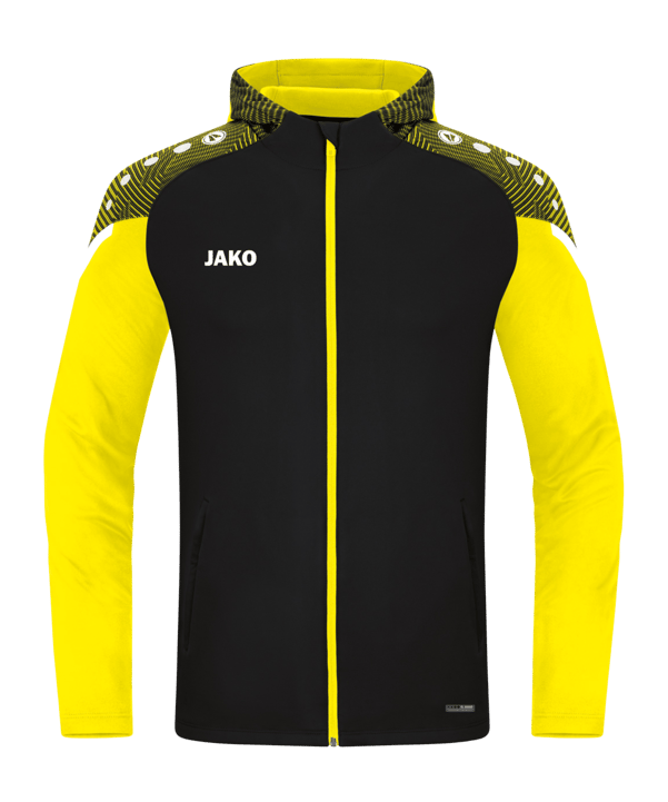 JAKO Performance Kapuzenjacke Kids Schwarz F808 - schwarz