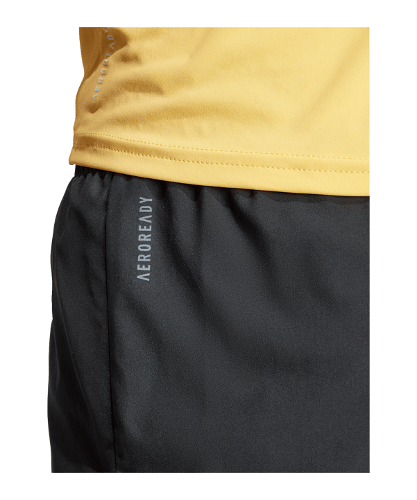adidas Adizero Essentials Laufshort Schwarz - schwarz